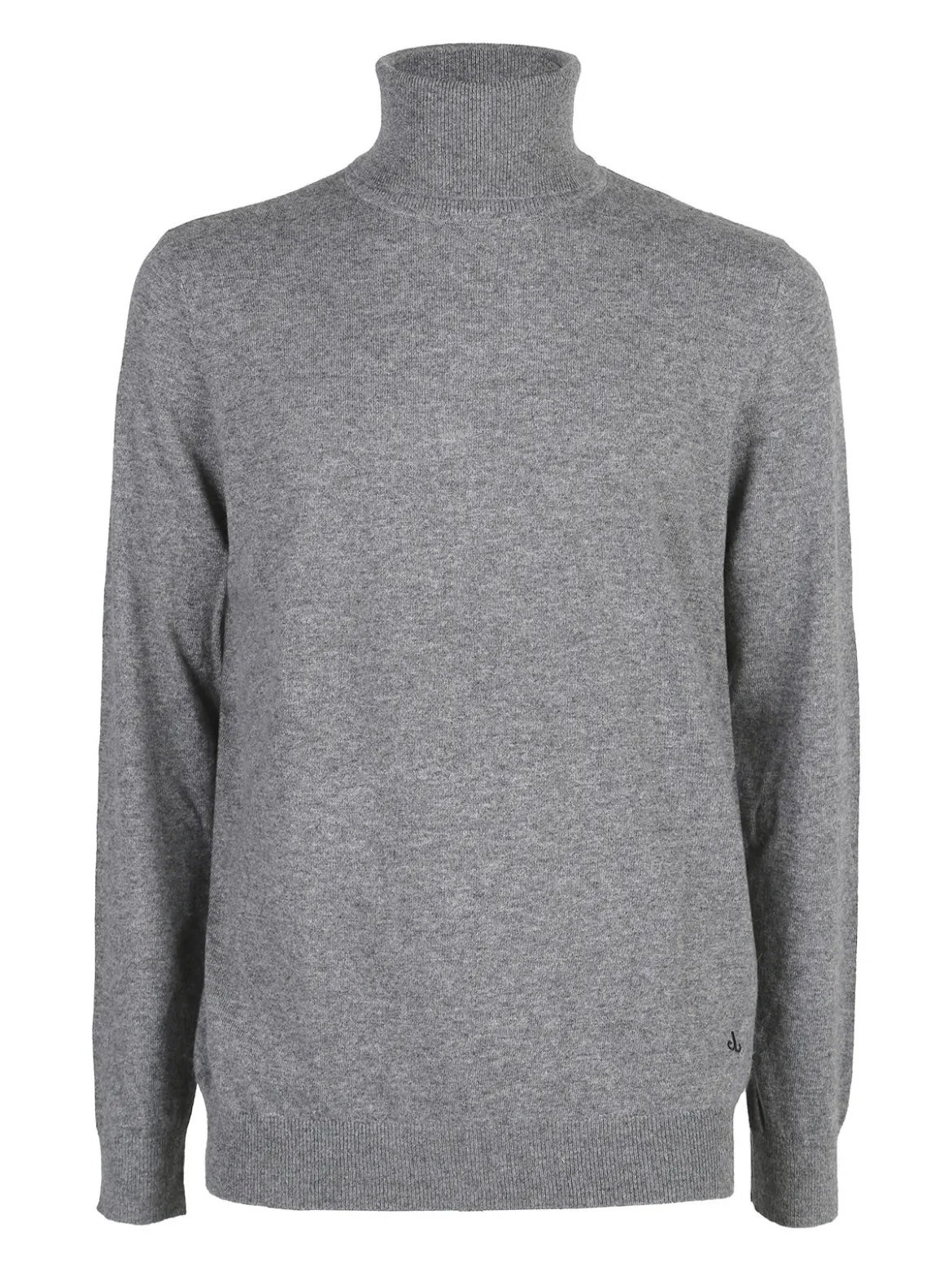 Johnny Looper Maglione dolcevita da uomo in misto lana - grigio