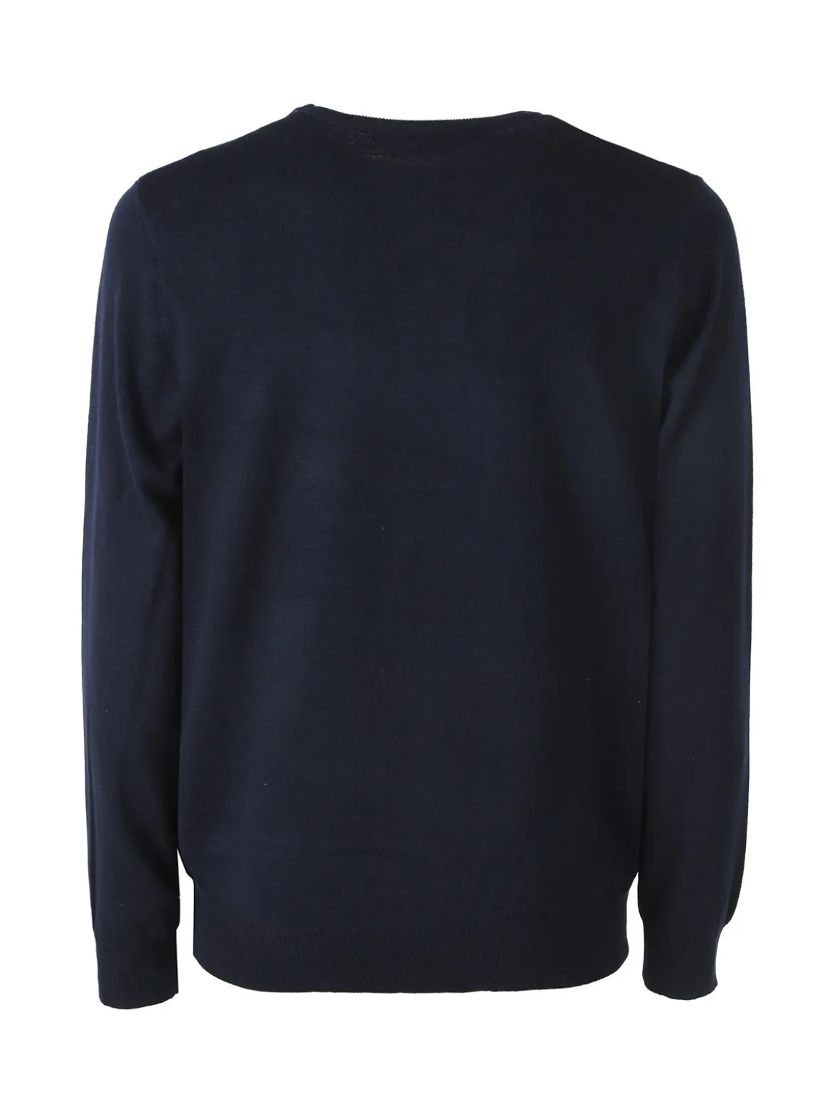 Johnny Looper Maglione girocollo da uomo in misto lana - blu scuro