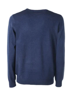 Johnny Looper Maglione girocollo da uomo in misto lana - jeans