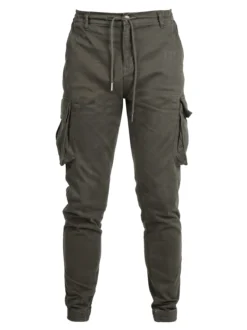 Johnny Looper Pantaloni da uomo con tasconi laterali e coulisse