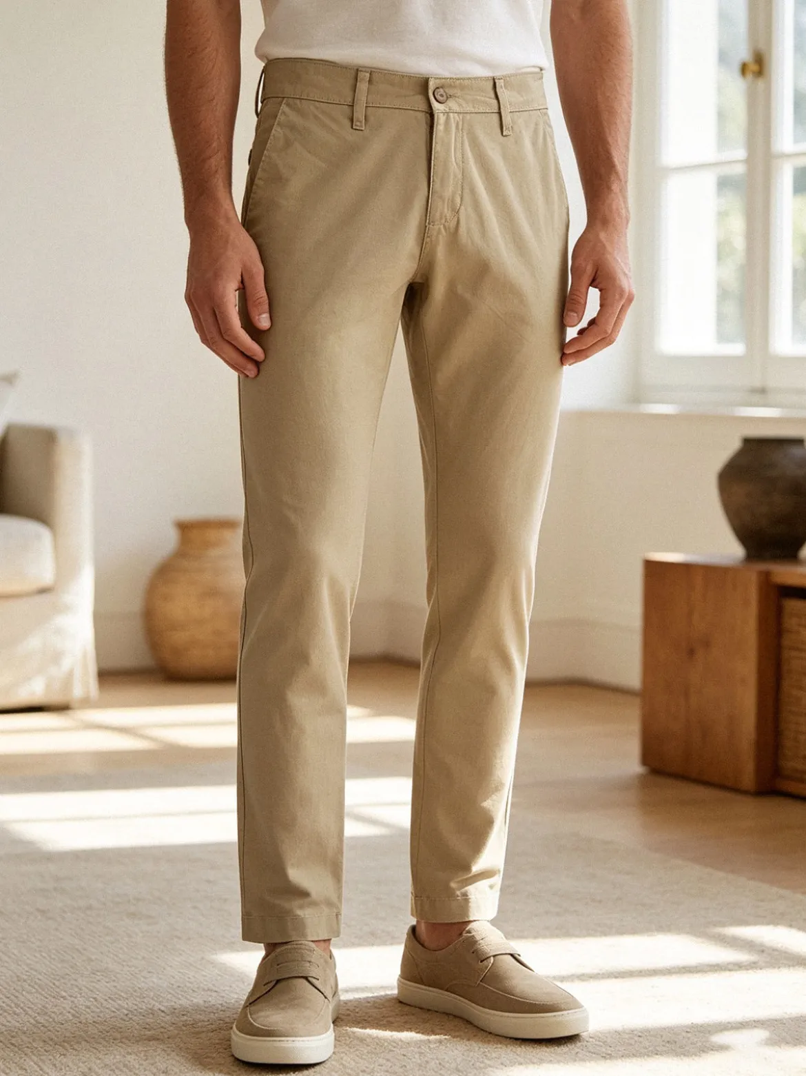 Johnny Looper Pantaloni slim fit da uomo