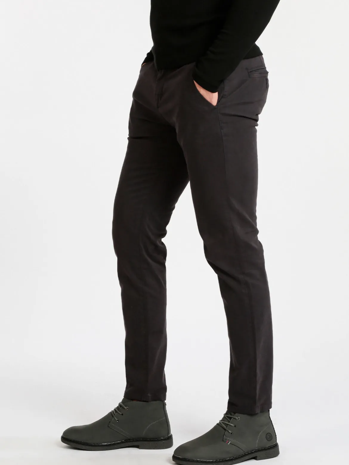 Johnny Looper Pantaloni uomo in cotone slim fit