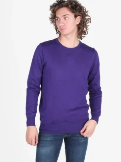 Johnny Looper Pullover girocollo da uomo in maglia