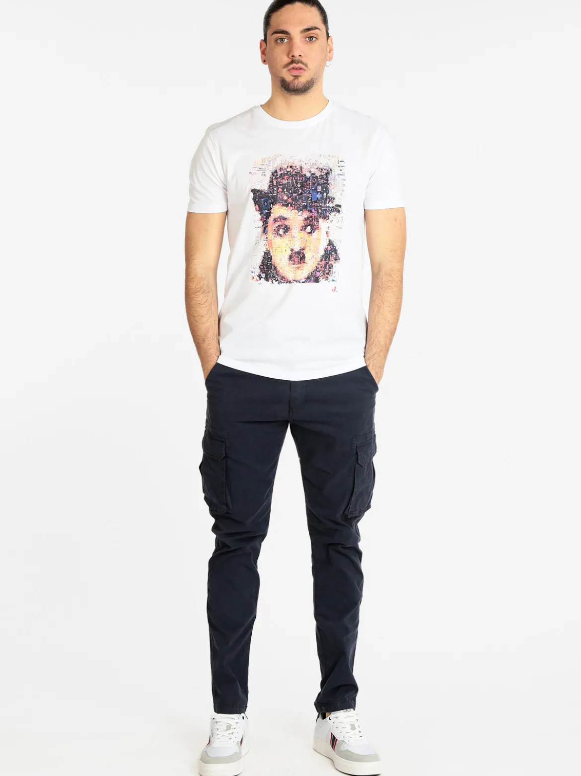 Johnny Looper T-shirt manica corta uomo con stampa