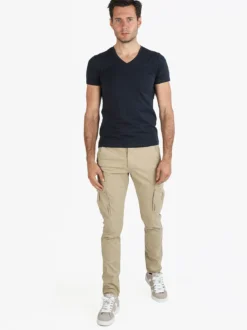 J.Sette Pantaloni cargo da uomo in cotone taglie grandi