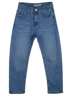 J Y Jeans da bambina a palloncino con strass - jeans