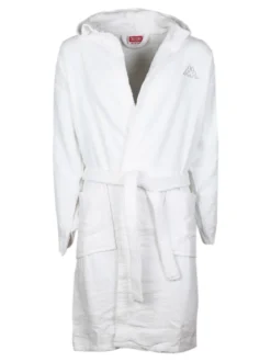 Kappa Accappatoio unisex in spugna con cappuccio