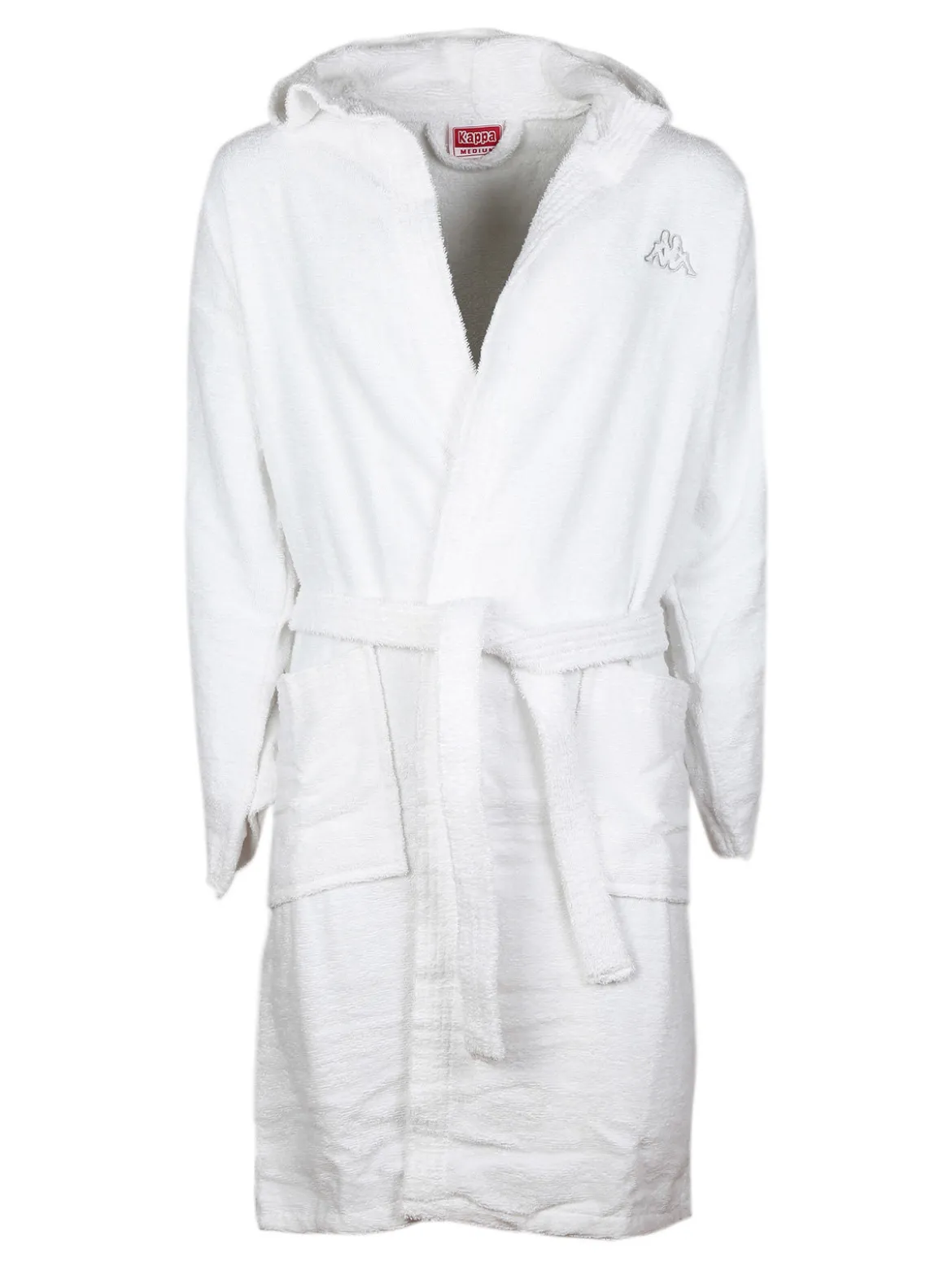 Kappa Accappatoio unisex in spugna con cappuccio