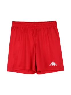 Kappa Bermuda sportivi da ragazzo logo - rosso