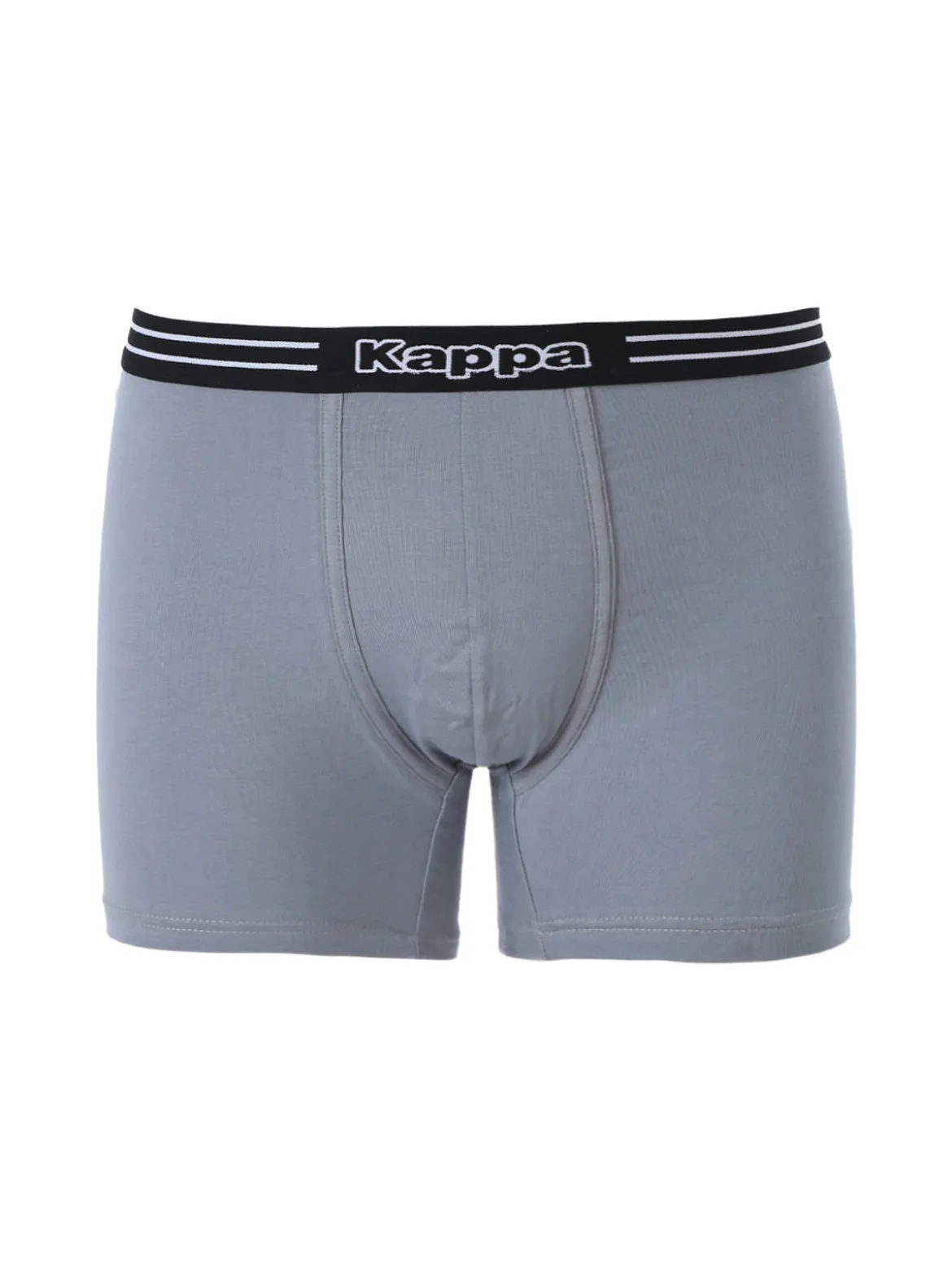 Kappa Boxer da uomo in cotone elasticizzato - grigio