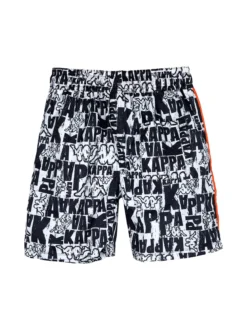 Kappa Boxer mare da ragazzo con stampa logo - blu scuro