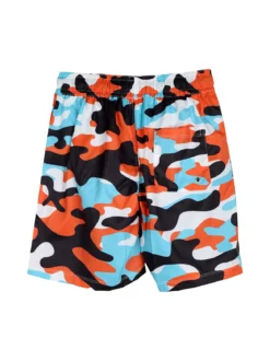 Kappa Boxer mare da ragazzo mimetici - azzurro