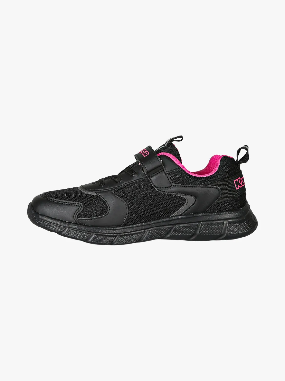 Kappa BREEZE Sneakers sportive da ragazza con cinturino a strappo - nero