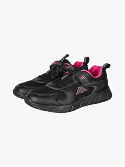 Kappa BREEZE Sneakers sportive da ragazza con cinturino a strappo - nero