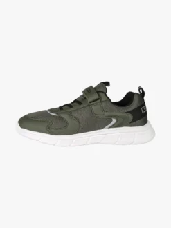 Kappa BREEZE Sneakers sportive da ragazzo con cinturino a strappo - militare