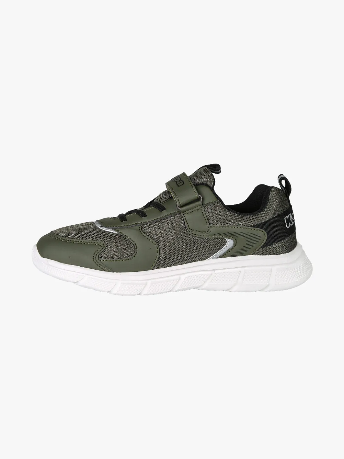 Kappa BREEZE Sneakers sportive da ragazzo con cinturino a strappo - militare