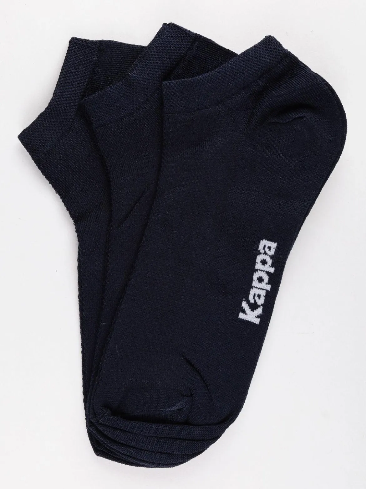 Kappa Calze corte in cotone filo di scozia 3 pezzi