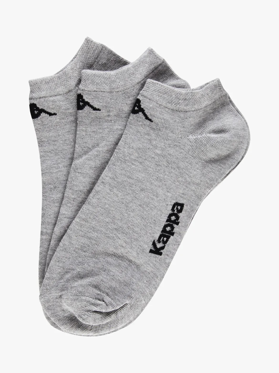 Kappa Calze corte in cotone jersey 3 pezzi
