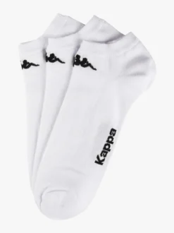 Kappa Calze corte in cotone jersey 3 pezzi