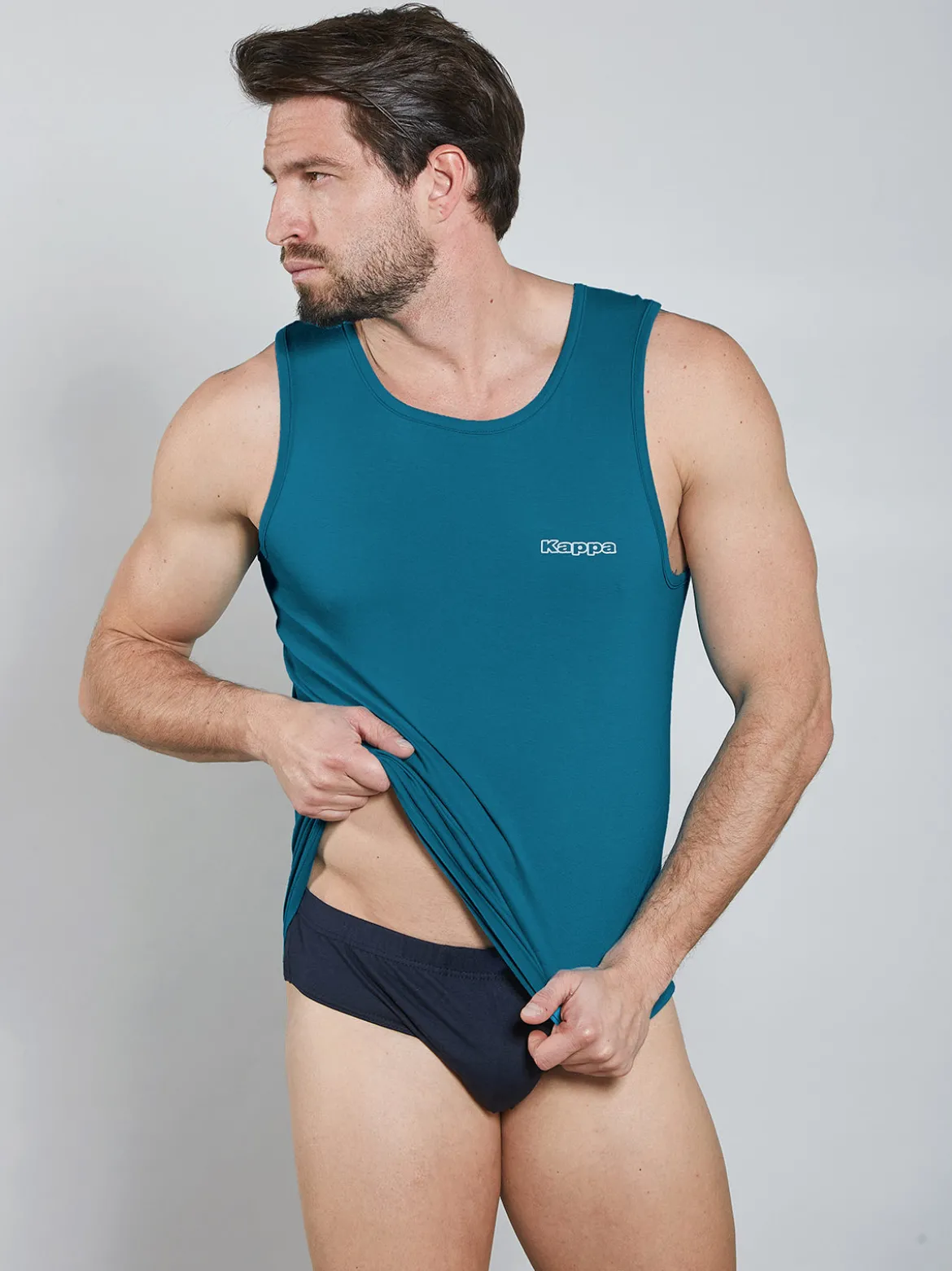 Kappa Canotta intima girocollo da uomo in cotone