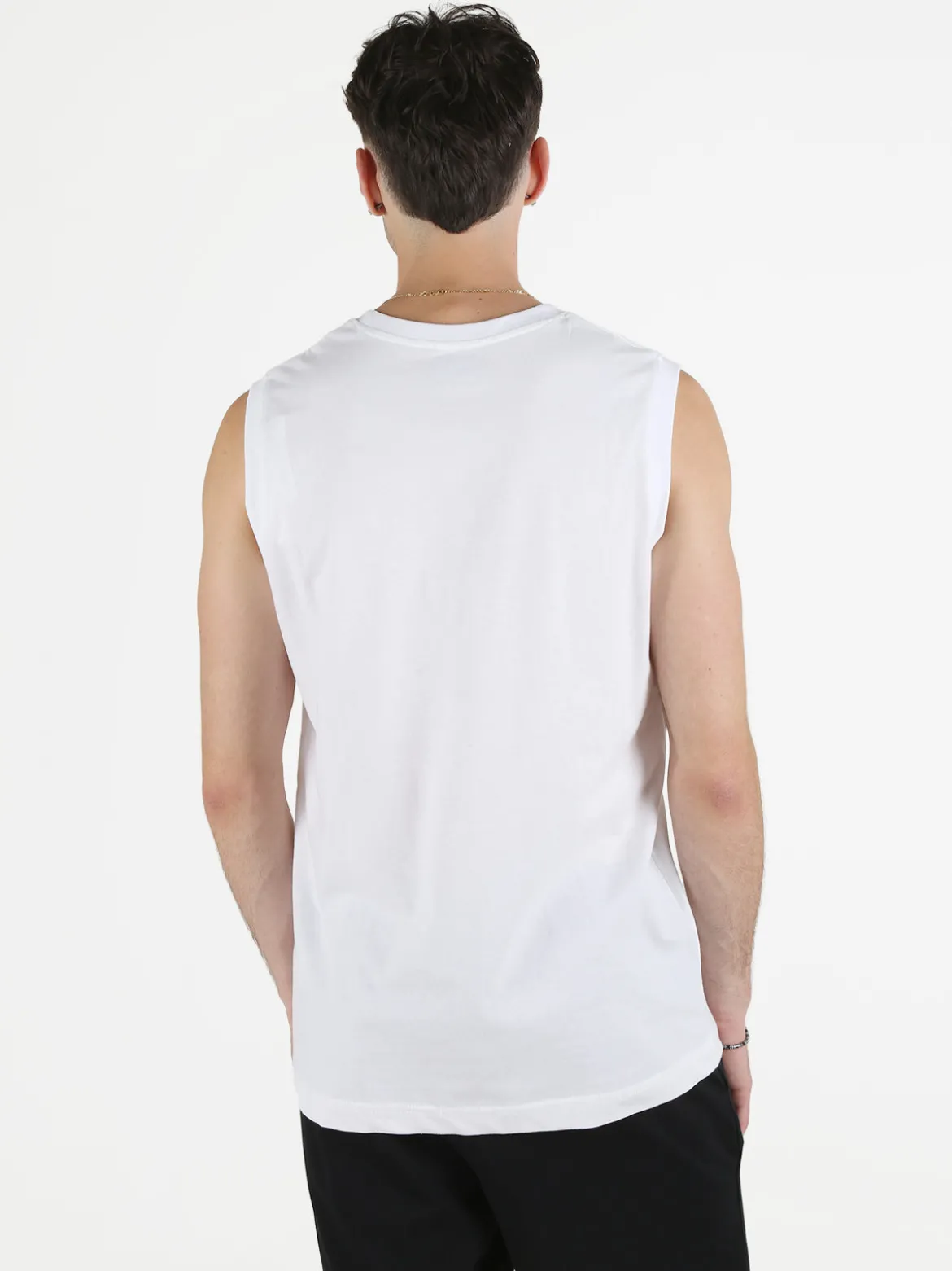 Kappa Canotta uomo in cotone con logo