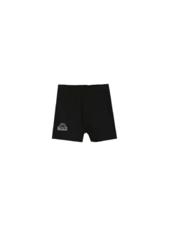 Kappa Completo corto da neonata 2 pezzi in cotone con maniche a volant e shorts - arancione