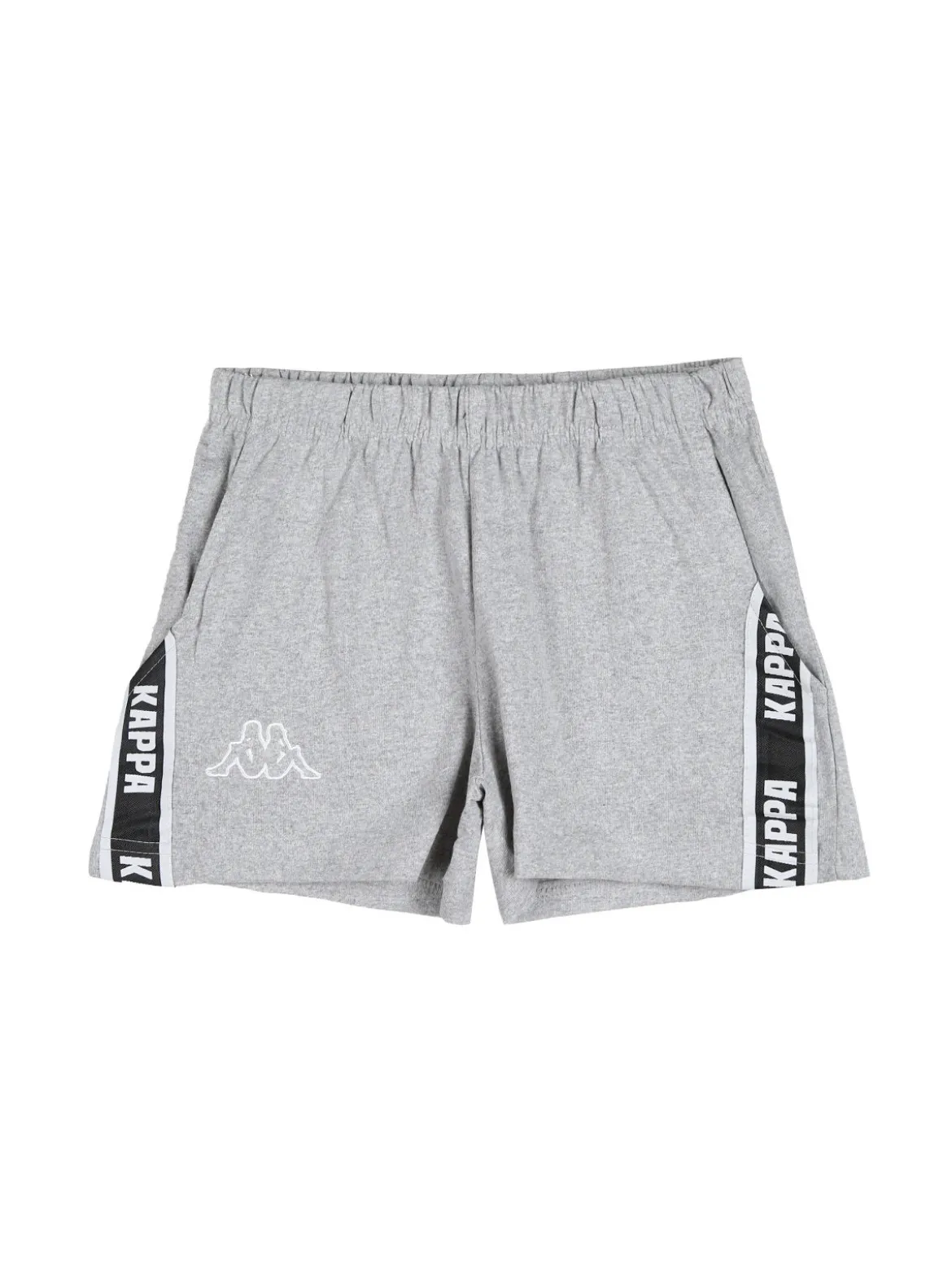 Kappa Completo corto in cotone da ragazza con t-shirt e shorts - nero
