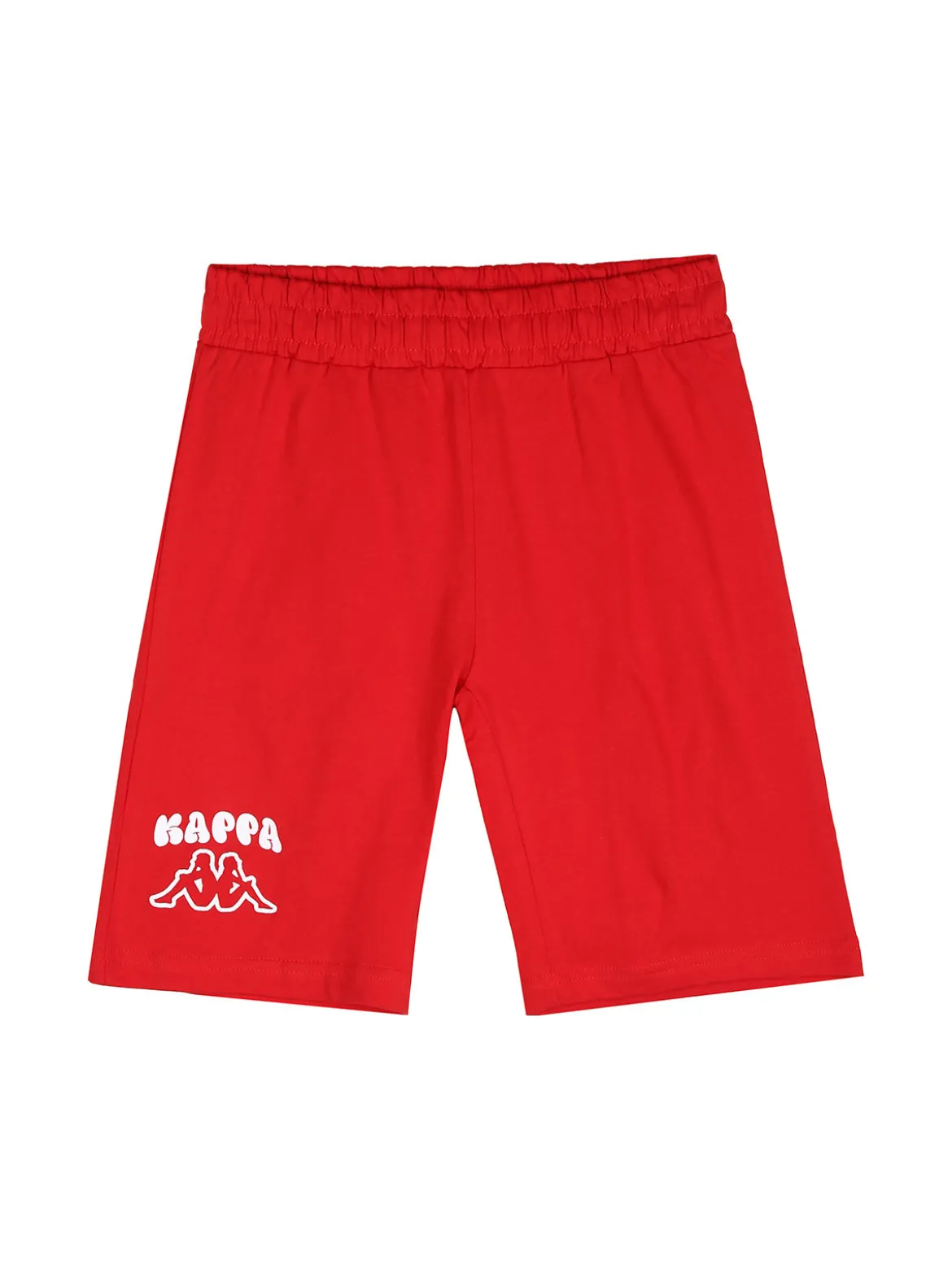Kappa Completo corto 2 pezzi da bambino con t-shirt mimetica e bermuda - rosso
