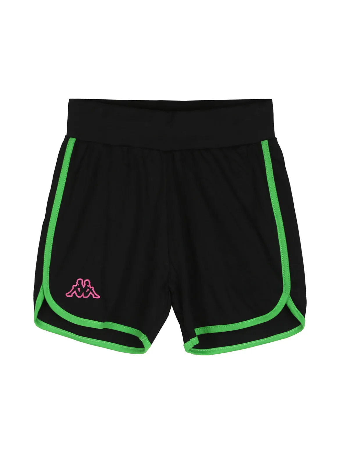 Kappa Completo corto 2 pezzi da ragazza con t-shirt e shorts - verde