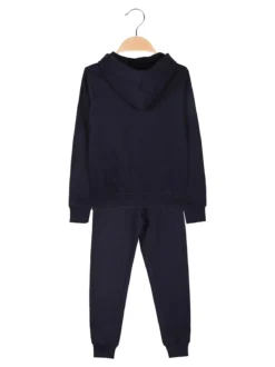 Kappa Completo da bambina 2 pezzi con cappuccio - blu scuro