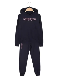 Kappa Completo da bambina 2 pezzi con cappuccio - blu scuro