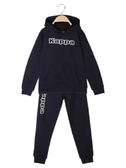 Kappa Completo da bambino 2 pezzi con cappuccio - blu scuro
