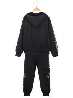 Kappa Completo tuta da bambino con cappuccio e zip