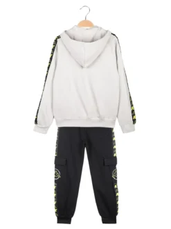 Kappa Completo tuta da bambino con cappuccio e zip