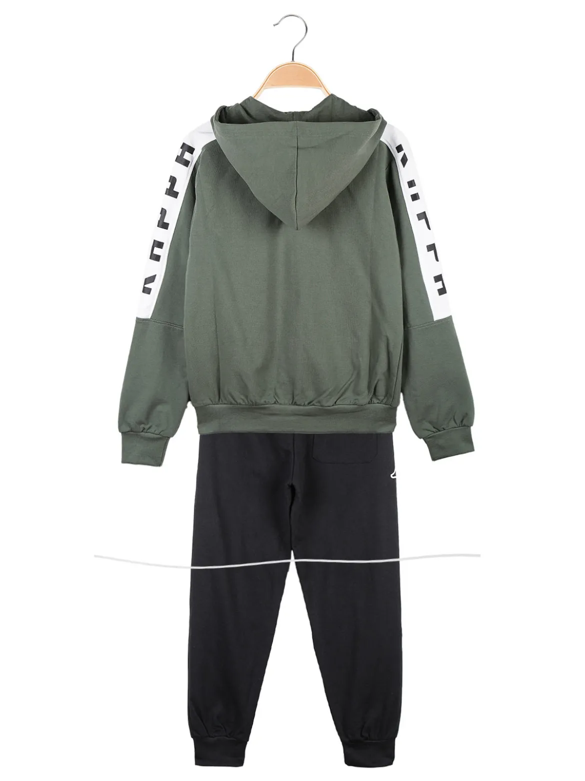Kappa Completo tuta da bambino con cappuccio e zip