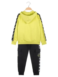 Kappa Completo tuta da bambino con cappuccio e zip
