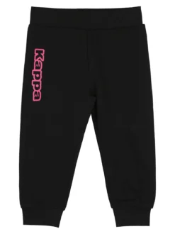 Kappa Completo tuta da neonata 2 pezzi con felpa e pantaloni in cotone - fucsia