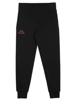 Kappa Completo tuta da ragazza 2 pezzi full zip in cotone - bianco