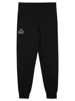 Kappa Completo tuta da ragazzo 2 pezzi con cappuccio e zip - nero