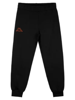 Kappa Completo tuta da ragazzo 2 pezzi con cappuccio - nero