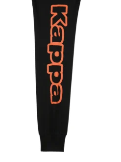 Kappa Completo tuta da ragazzo 2 pezzi con cappuccio - nero