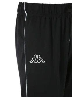 Kappa Completo tuta da uomo 2 pezzi in misto cotone - nero