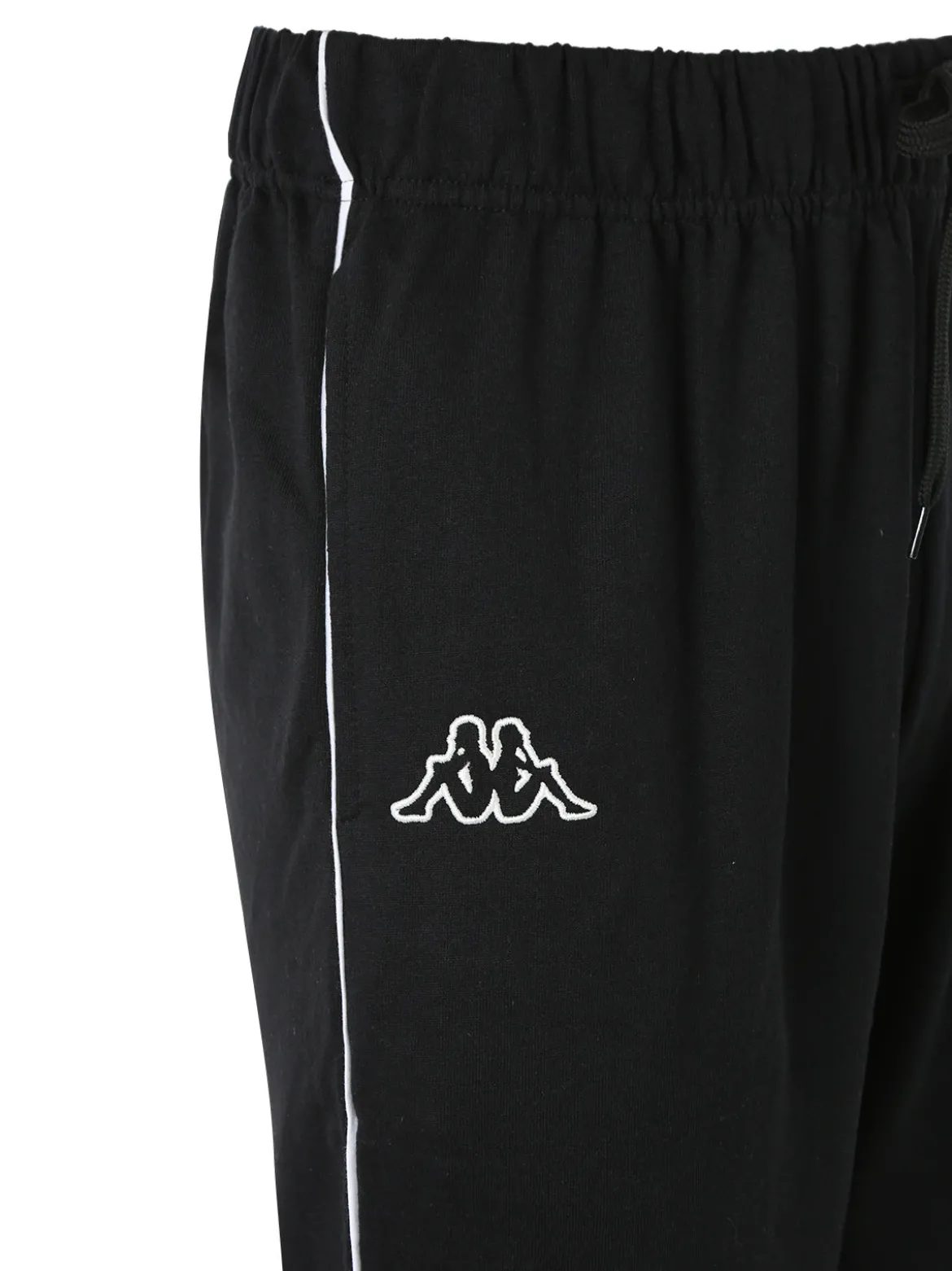 Kappa Completo tuta da uomo 2 pezzi in misto cotone - nero