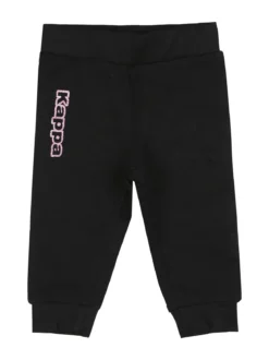 Kappa Completo tuta 2 pezzi da neonata con felpa e pantaloni in cotone - fucsia