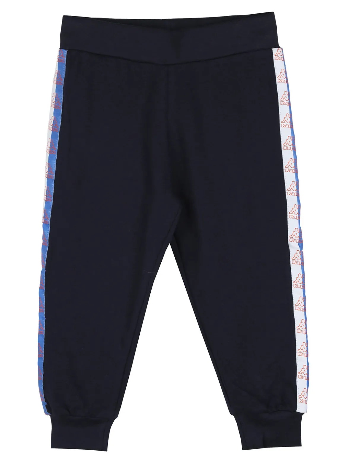 Kappa Completo tuta 2 pezzi da neonato in cotone con cappuccio e zip - blu