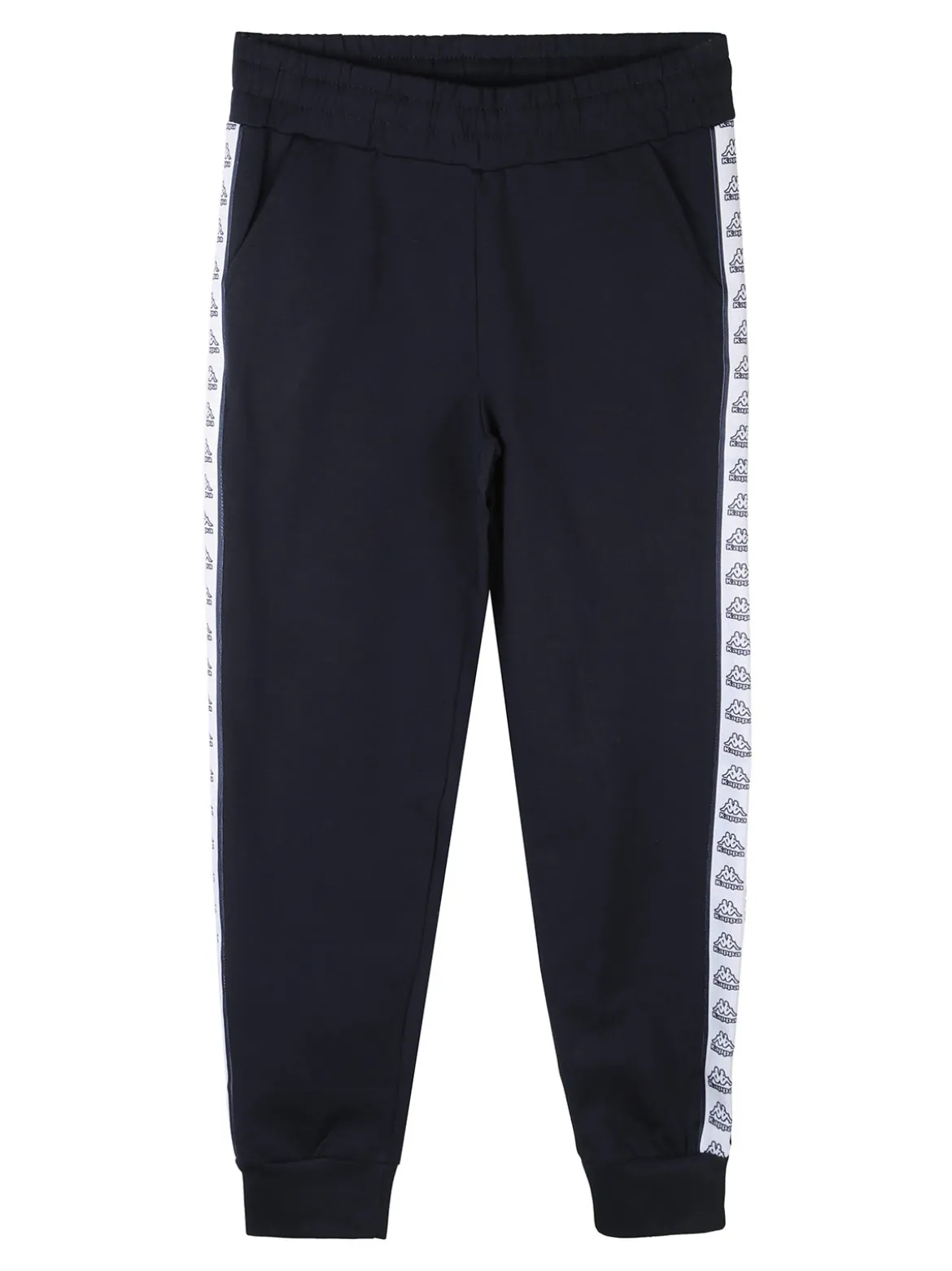 Kappa Completo tuta 2 pezzi da ragazzo con cappuccio e zip - blu scuro