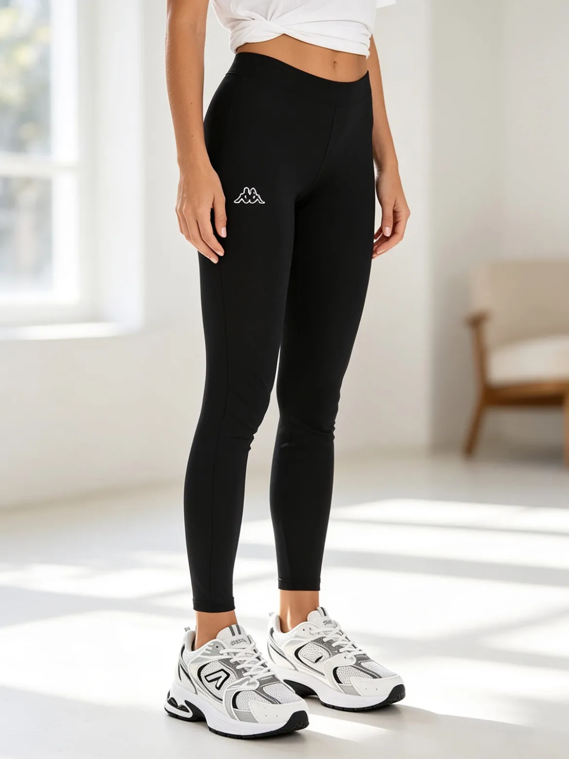 Kappa Leggings donna sportivi skin-fit