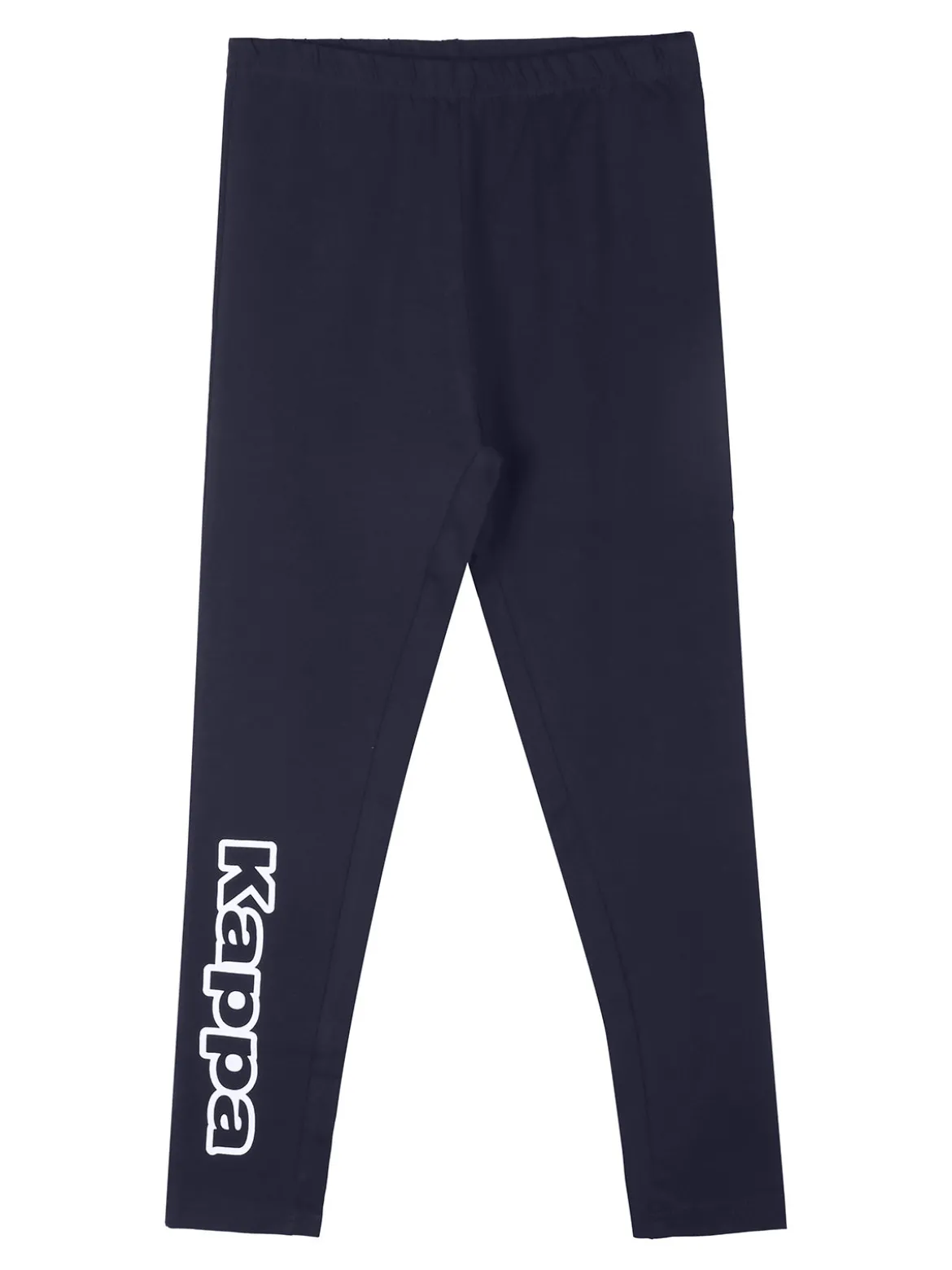 Kappa Leggings sportivo da bambina con logo - blu scuro