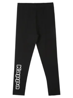 Kappa Leggings sportivo da ragazza con logo - bianco