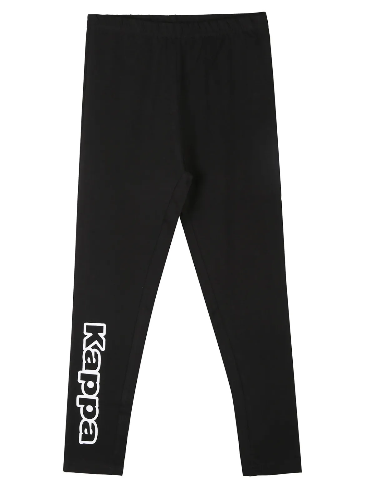 Kappa Leggings sportivo da ragazza con logo - bianco